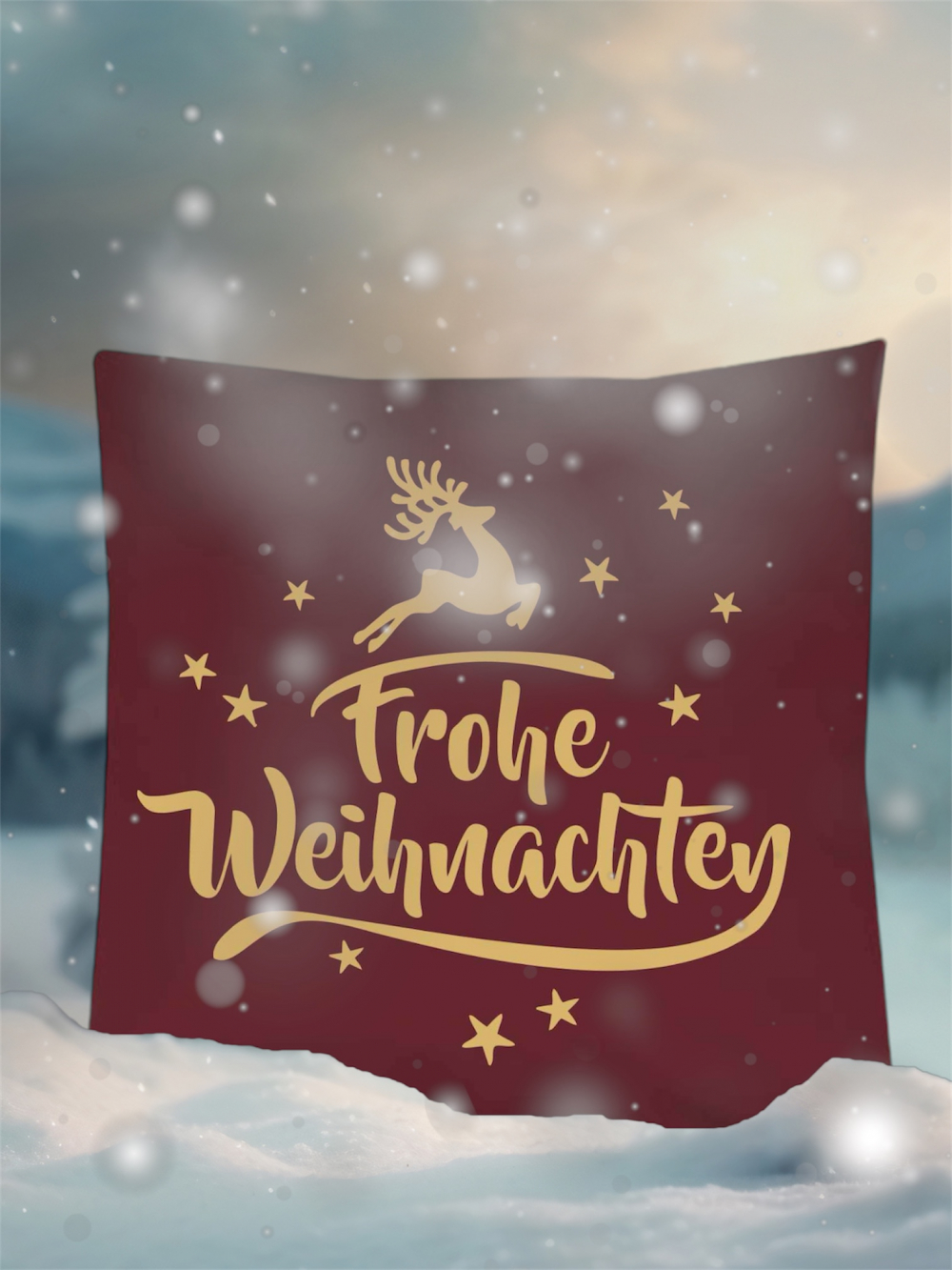 Weihnachts-Dekokissen